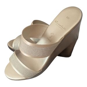 Casadei Women's Beige Wedge Sandals